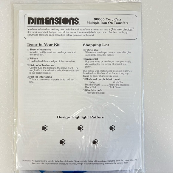 Cozy Cats vintage iron on transfers - Picture 2 of 13